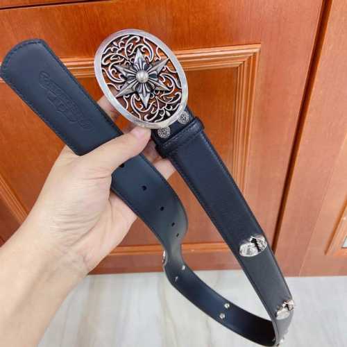 Chrome Hearts detachable six-pointed star brass silver-plated 925 buckle, impor