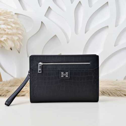Hermes - Hermes' latest men's clutch is made of premium calfskin leather with a