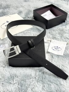 -Prada 3.5cm Litchi-grain texture quality Every detail reflects the highest tast