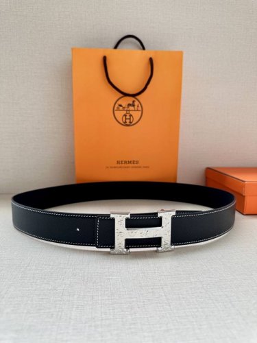 Special Width: 3.8 Hermes - Italian Imported First Layer Palm Print Can Be Match
