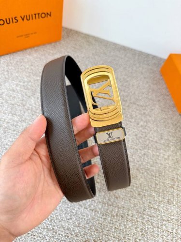 Product Name: Louis Vuitton Belt Original Automatic Buckle Model: Automatic buc Product Name: Louis Vuitton Belt Original Automatic Buckle Model: Automatic buc