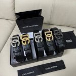 Dg, width 3.4cm Dolce & Gabbana's new embossed calfskin simple and versatile bel