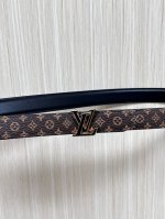 2.0 wide canvas with white floral print, black calfskin with a bulge, a point an