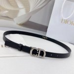 2.0 Cm Dior Belt, Double-Sided Top-Grain Cowhide, Length: 0.75, 0.80, 0.85, 0.90
