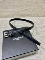 Ysl Original 20Mm Belt Body Is Made Of Double-Sided First-Layer Cowhide, The Sam