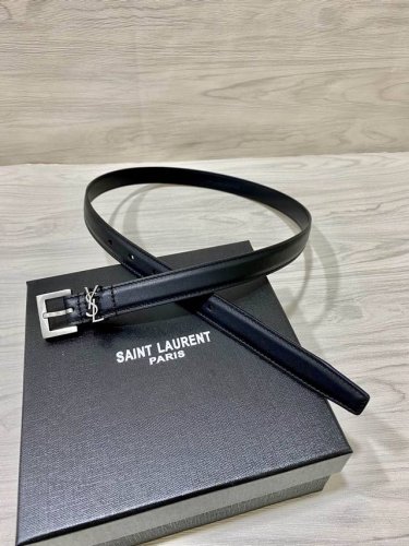 Ysl Original 20Mm Belt Body Is Made Of Double-Sided First-Layer Cowhide, The Sam