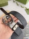 Product Name: Gucci.Gucci Belt Original Model: Double-Sided First Layer Cowhide,