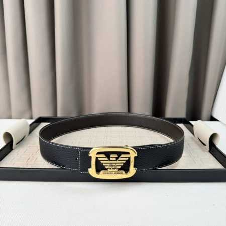 Armani, Suitable For Both Business Casual And Formal Wear! 3.8 Cm Latest Buckle - Click Image to Close
