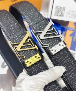 Belt: Lv..Louis..Vuitton Top Replica - Belt: Original quality 100% imported genu