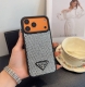 Prada official website same style phone case, full coverage case, Prada phone c