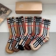 5 pairs per box with packaging Burberry super popular item, unisex socks, pure
