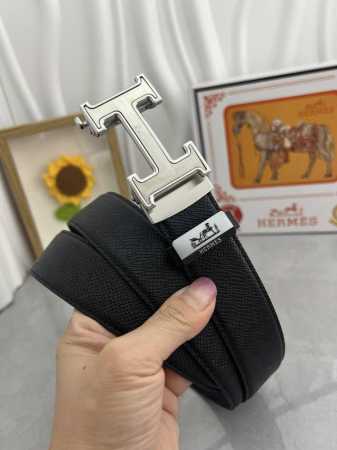 Product Name: Herm S Automatic Belt Material: Genuine Leather Belt, 100% Top-Gra - Click Image to Close
