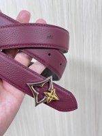 Flowergram Reversible Belt: This belt combines Monogram canvas and Monogram embo