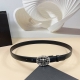 Chrome Hearts Mini belt detachable original calfskin with classic logo pure cop