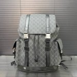 Gucci Double G backpack for men, photo taken with original material and dust bag