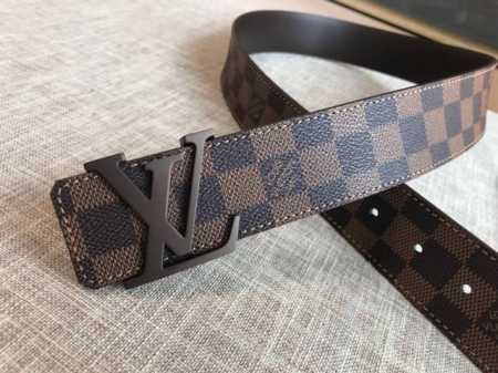 Comes with full boutique gift box packaging. Louis Vuitton men's original belt, - Click Image to Close