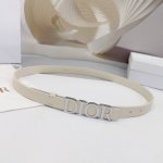 2.0Cm Dior Double-Sided Top-Grain Calf Leather, Custom-Made With Original Leathe