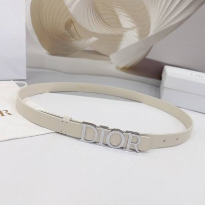 2.0Cm Dior Double-Sided Top-Grain Calf Leather, Custom-Made With Original Leathe