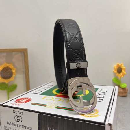 Product Name: Gucci.Gu...Ci Automatic Belt Material: Genuine Leather Belt, Origi - Click Image to Close