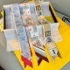 Fendi's most exciting silk scarf is finally here! This recognizable reversible h