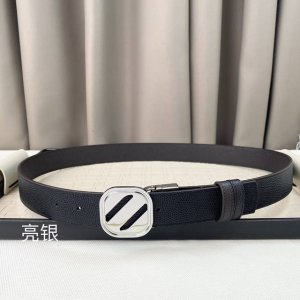 Zegna, Top-Grain Leather, 3.5 Cm Wide, Available On The Official Website, With A