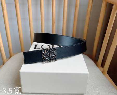 Loewe Official Store Latest Matching Belt Made From Smooth Cowhide Leather Doubl - Click Image to Close