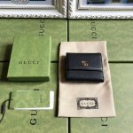 A top-of-the-line new Gucci wallet, featuring designer quality, original leathe