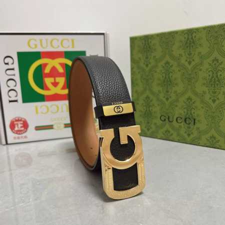 Product Name: Gucci Original Single Belt Material: 100% top-grain cowhide belt, - Click Image to Close