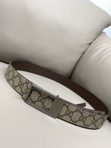 Gucci 3.5cm Reversible Belt with Rectangular Buckle. Gucci presents a variety of