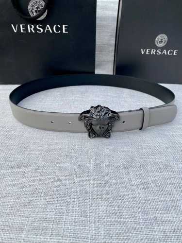 Width: 3.0 Cm Versace This Plain Weave Belt Features The Iconic Versace Medusa H