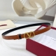 2.0 Cm Warren Belt, Double-Sided Top-Grain Leather, Length: .75, .80, .85, .90,