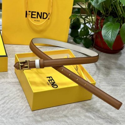Fendl Fendi width 20mm, original imported calfskin, with original ruthenium pall