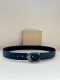 3.7cm wide Coach reversible belt is crafted from sporty calfskin and features a