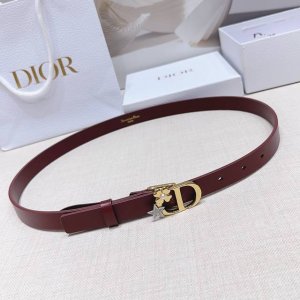 2.0Cm Dior belt, double-sided top-grain cowhide, length: 75.80.85.90.95. Euro, o