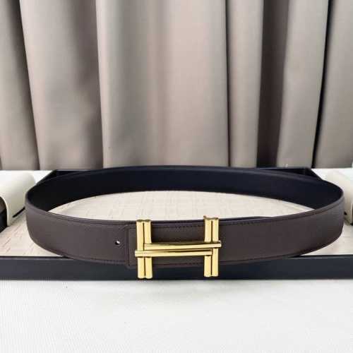 Home, Original Double-Sided Top-Grain Leather, 3.8 Cm Wide, Synchronized With Th