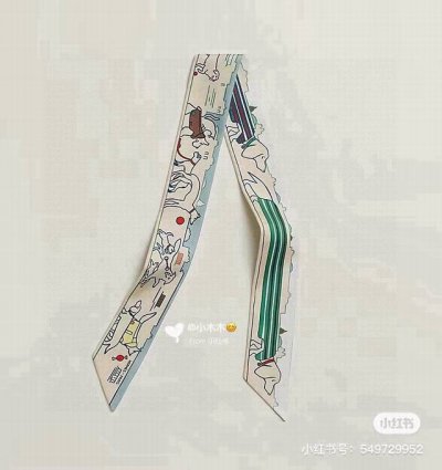 H's new silk scarf, Parisian dog 100% heavy silk twill, Herm