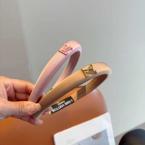 with packaging Lv Louis Vuitton classic new headband, fashionable and cute wide