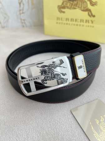 Product Name: Burberry Automatic Belt, Leather Belt Model: Automatic Buckle, Pur - Click Image to Close