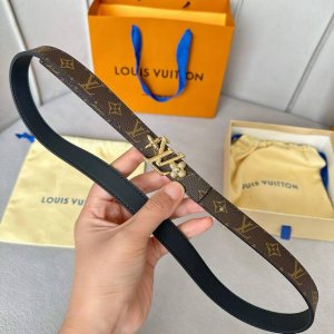 Donkey brand, 2cm wide, double-sided women's belt. One side is made of custom c