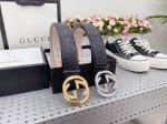 Gucci stone grain original single authentic Gucci classic belt size 3.8 overseas
