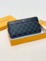 Color Black Grid Size 21X11Lv New Men's Handbag Original Top Layer Leather, Fir