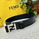 fendl Fendi Width 40Mm Double-Sided Original Calfskin With Single Ruthenium P