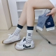 Includes three pairs of Miu Miu high-quality super popular trendy socks, Miu bra