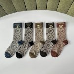 Special Packaging Gucci New Style Gold-Stamped Double Needle Mid-Length Slouch