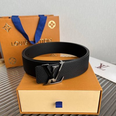 Lv. Louis, 40mm width, genuine one-piece cast metal buckle, original leather, do
