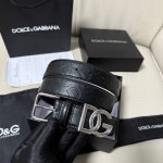 Dg, width 3.5cm Dolce & Gabbana's new embossed calfskin simple and versatile bel