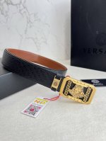 Product Name: Versace Original Belt/Leather Bag Model: Hook buckle, classic man-