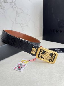 Product Name: Versace Original Belt/Leather Bag Model: Hook buckle, classic man-