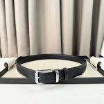 Men's Montblanc Soft And Delicate, Versatile And Elegant, Width 3.5 Cm, Adjustab