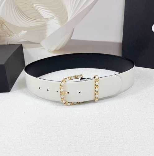 5.0Cm Chanel Belt, Double-Sided Top-Grain Cowhide Leather, Length: .75.80.85.90.
